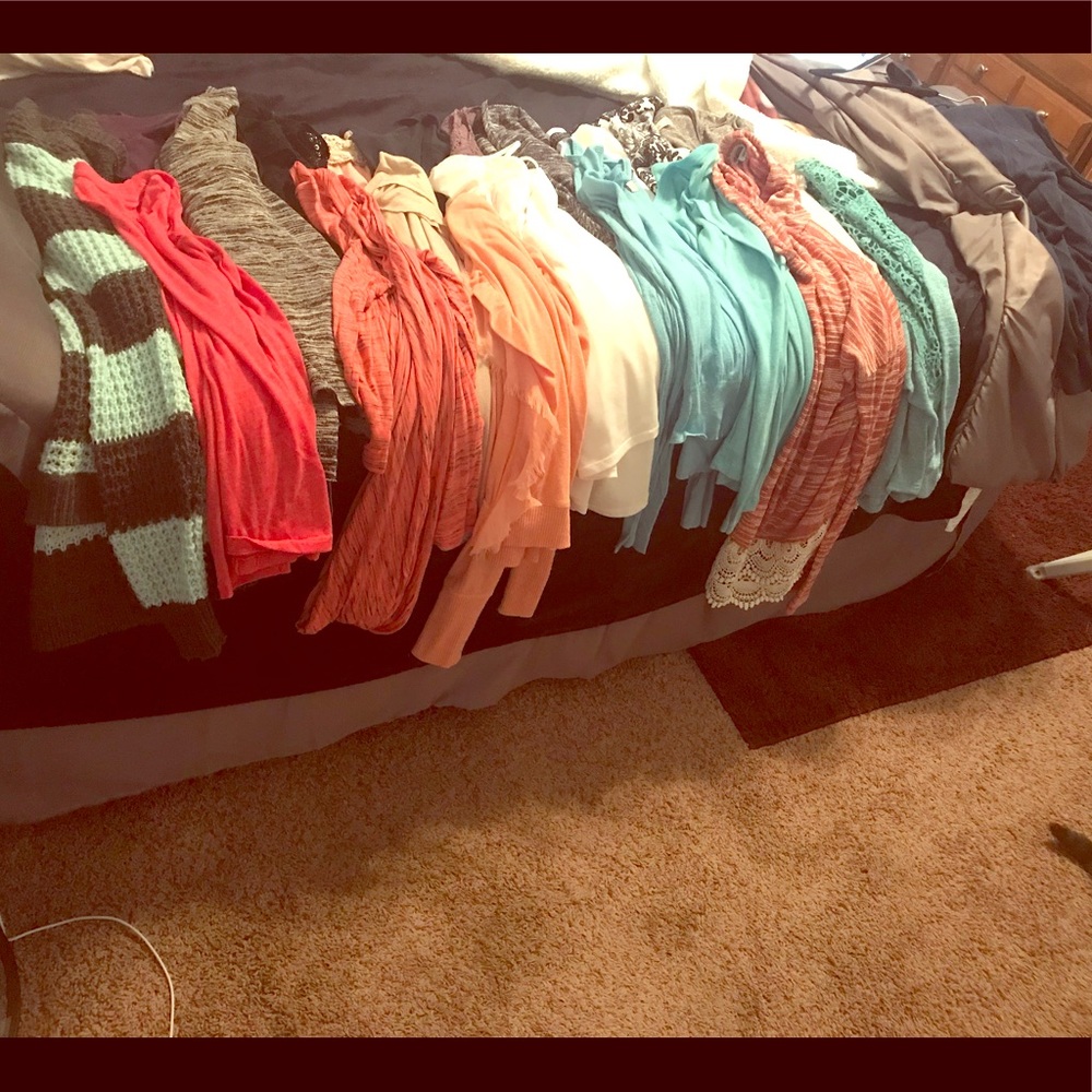 Lot of women’s shirts medium and large